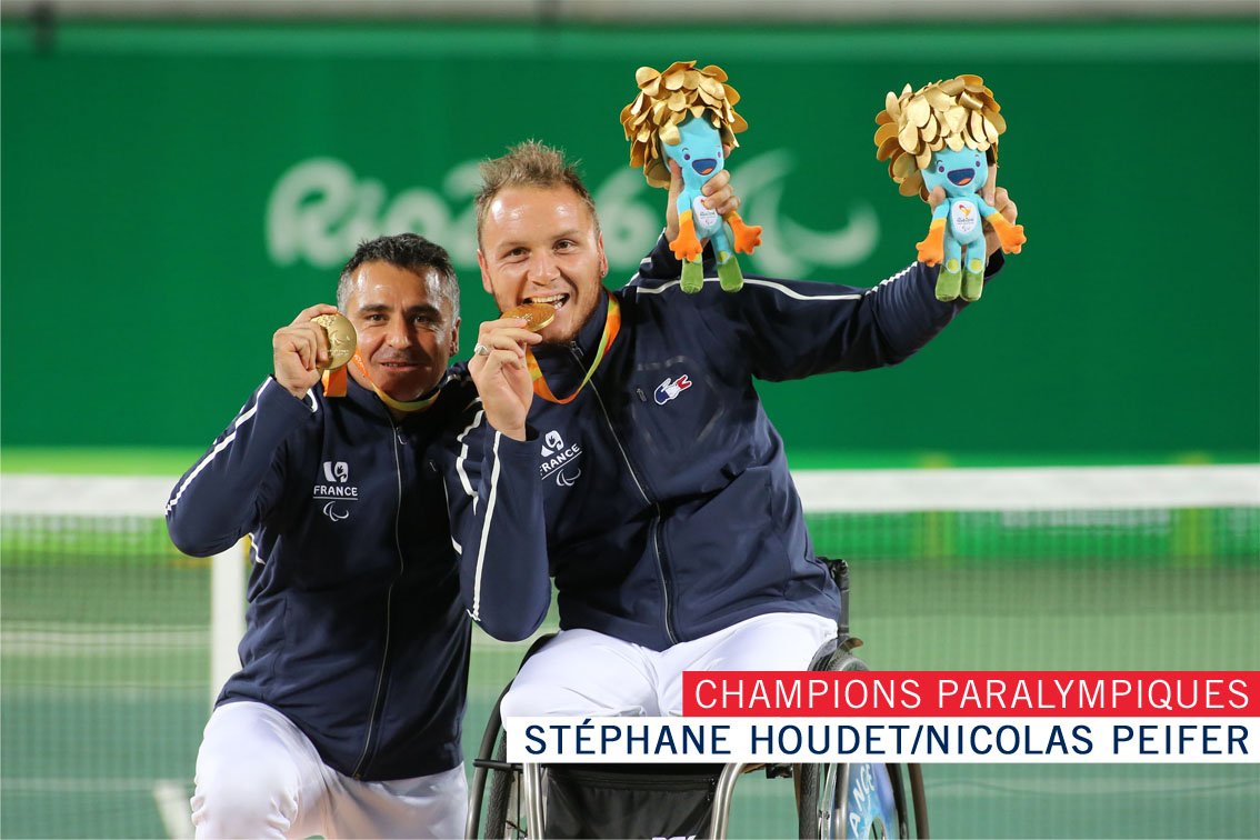 À Rio, Stéphane Houdet, vétérinaire devenu champion de tennis après un accident de moto, disputait les 3e jeux Paralympiques de sa carrière sportive.